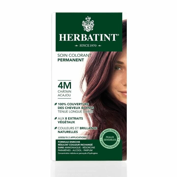 4M Mahogany Chestnut - Maun Kestane Bitkisel Saç Boyası