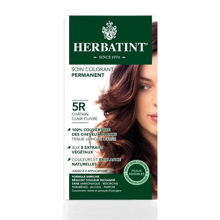 5R Light Copper Chestnut - Açık Bakır Kestane Bitkisel Saç Boyası