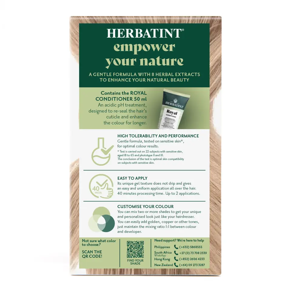 8N Light Blonde - Açık Sarı Bitkisel Saç Boyası