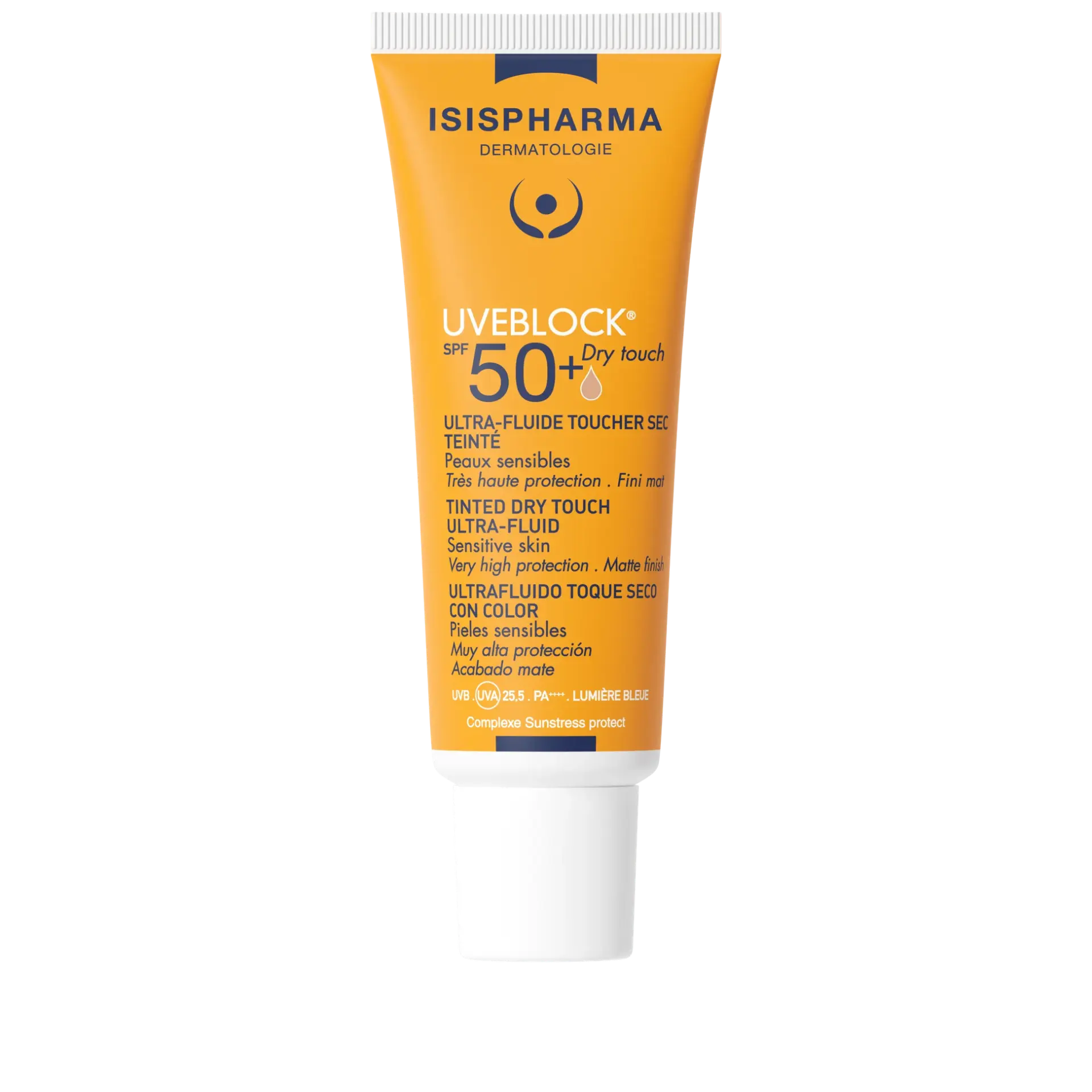Uveblock Tinted Dry Touch Ultra-Fluid SPF50+ 40 ml