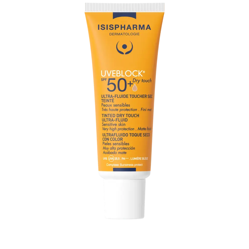 Uveblock Tinted Dry Touch Ultra-Fluid SPF50+ 40 ml