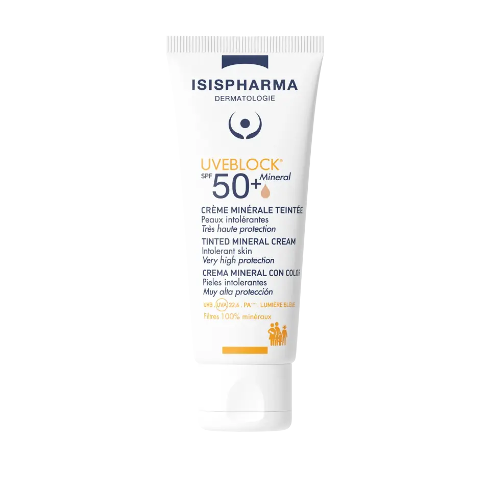 Uveblock Tinted Mineral Cream SPF50+ 40 ml