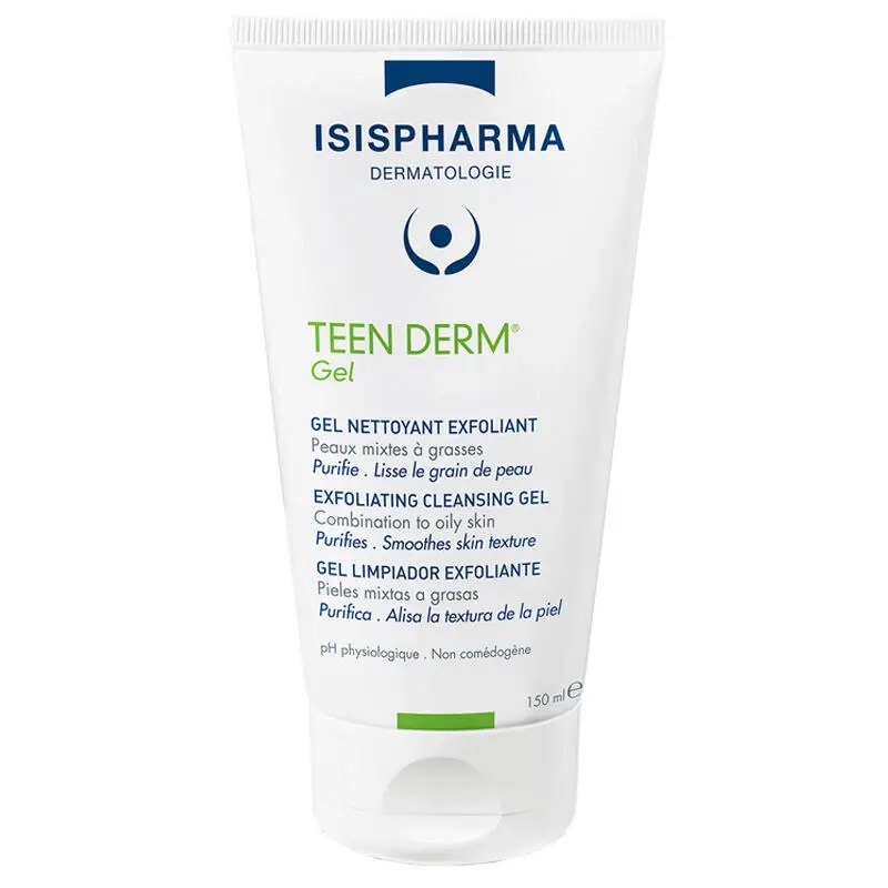 TEEN DERM Gel 150 ml Karma ve Yağlı Ciltler için Arındırıcı Temizleyici Jel