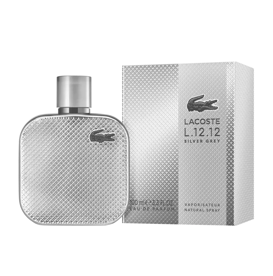 Lacoste L.12.12 Silver Grey EDP 100 ml Erkek Parfüm