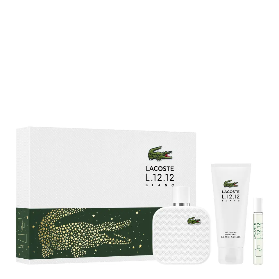 Lacoste L1212 Blanc EDP 100 ml XMAS25 Erkek Parfüm Seti