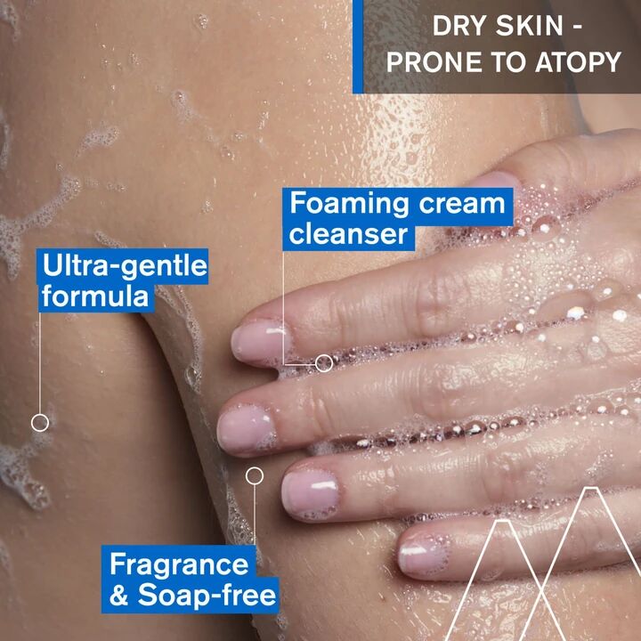 Xemose Atopik ve Kuru Cilt Bariyer Onarıcı Yüz ve Vücut Temizleyici Krem 500 ml