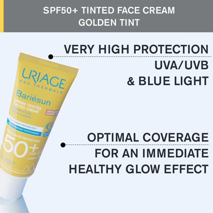 Bariésun Créme Teintée Dorée SPF50+ 50 ml