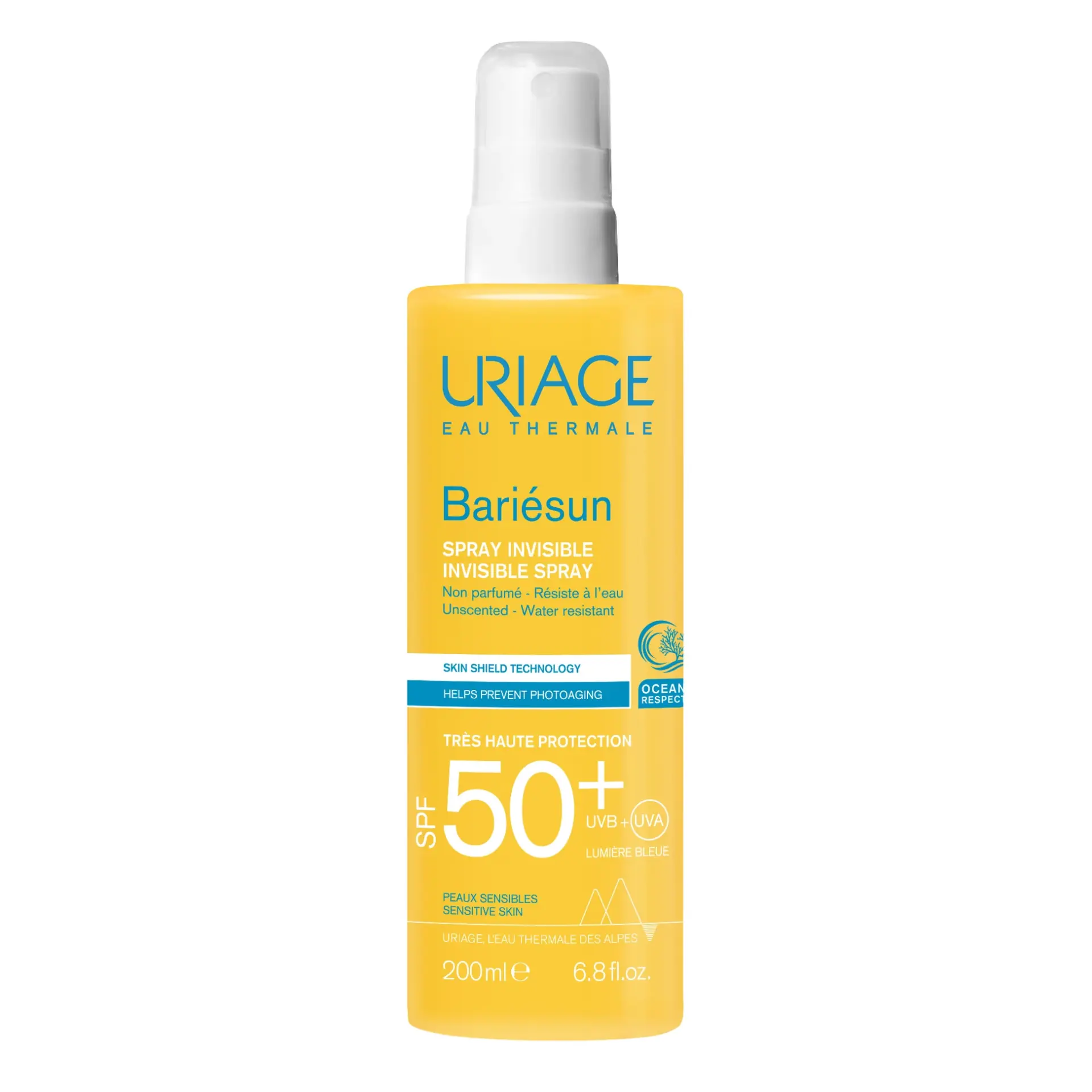 Bariesun Spf50+ invisible Spray Ff 200 ml Yüz ve Vücut için Parfüm İçermeyen Güneş Koruyucu Sprey
