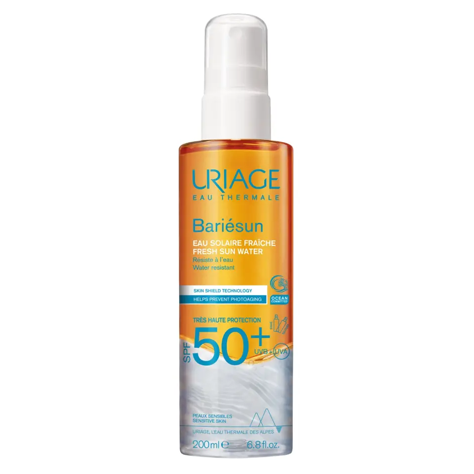 Bariesun Spf50+ Eau Solaire Sp 200 ml Yüksek Koruma Faktörlü Çift Fazlı, Termal Su İçeren Güneş Koruyucu Sprey