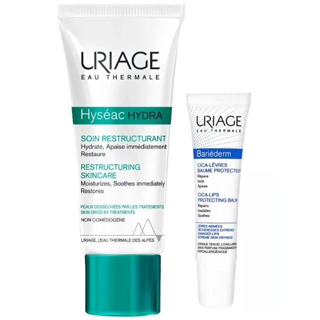 Akne Karşıtı SOS Set I Hyseac Hydra 40 ml + Bariederm Cica Dudak Balm 15 ml